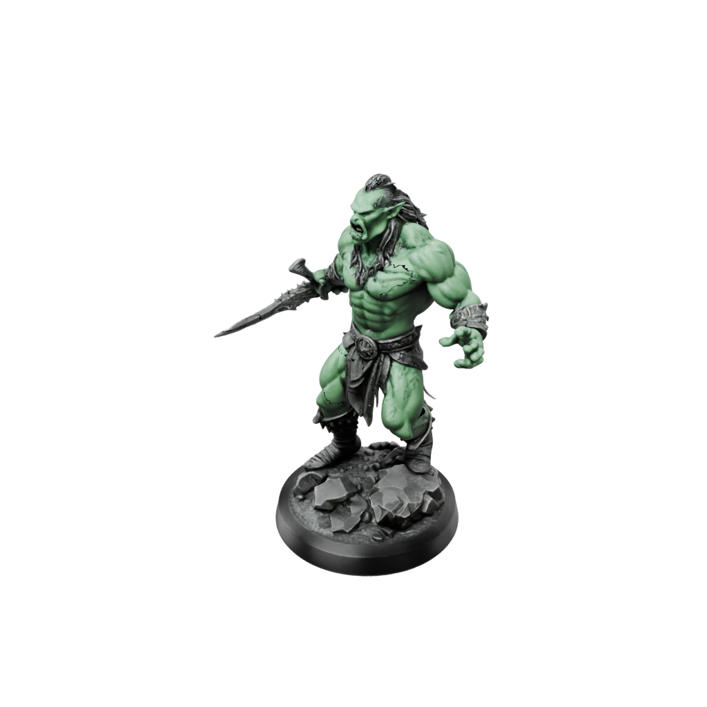 Galaxy Half-Orc Berserker
