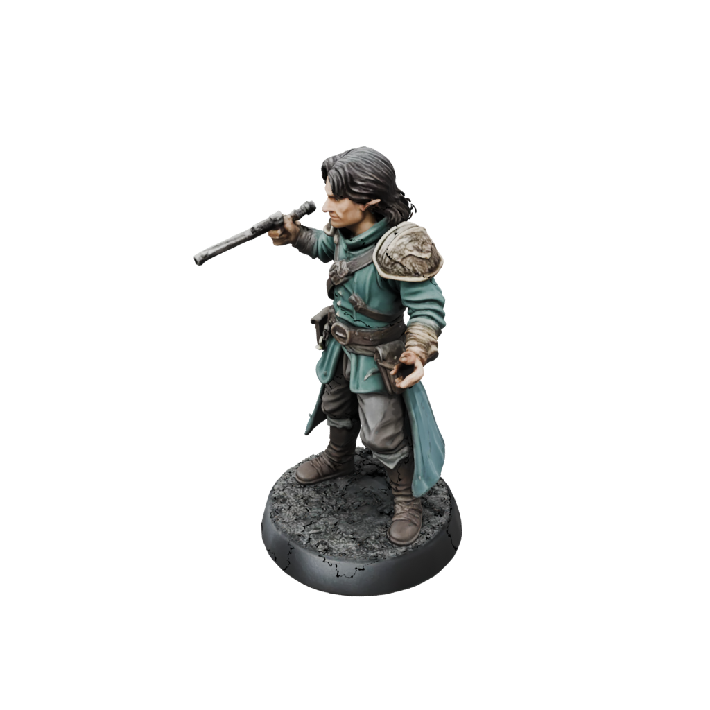 Galaxy Halfling Bard
