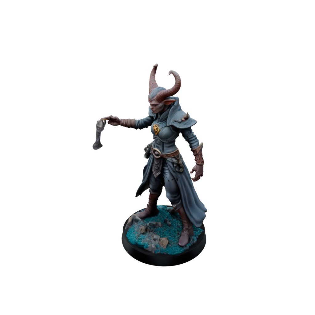 Galaxy Tiefling Warlock