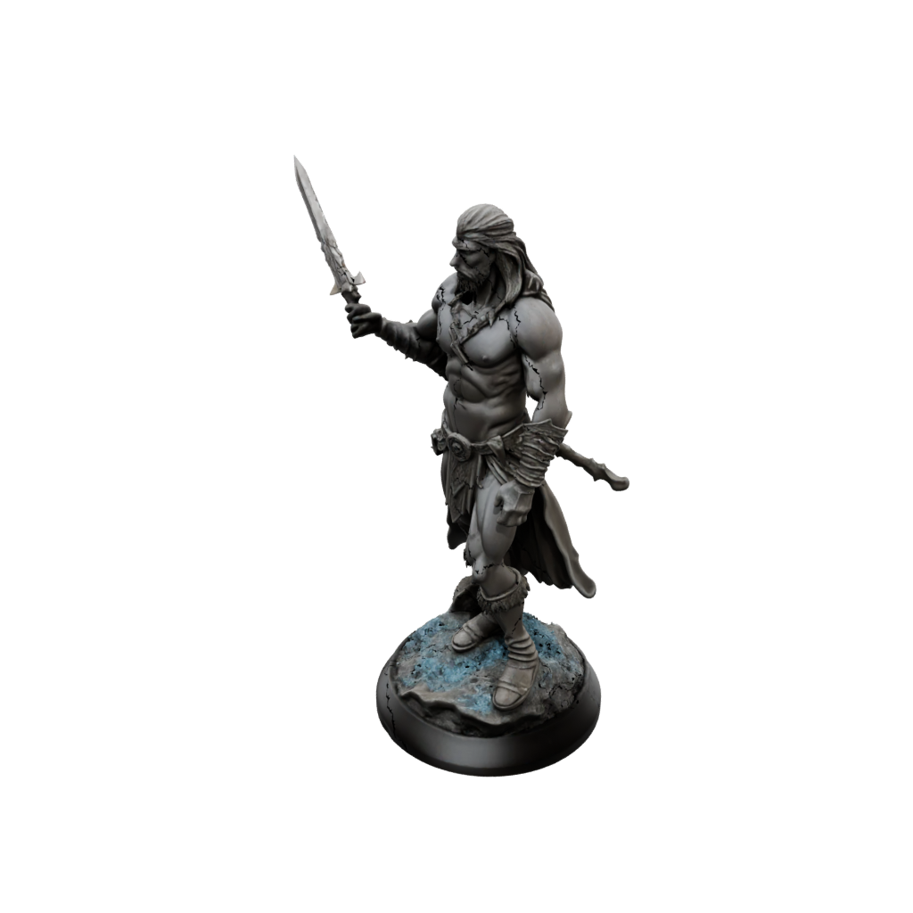 Galaxy Barbarian With Greatsword