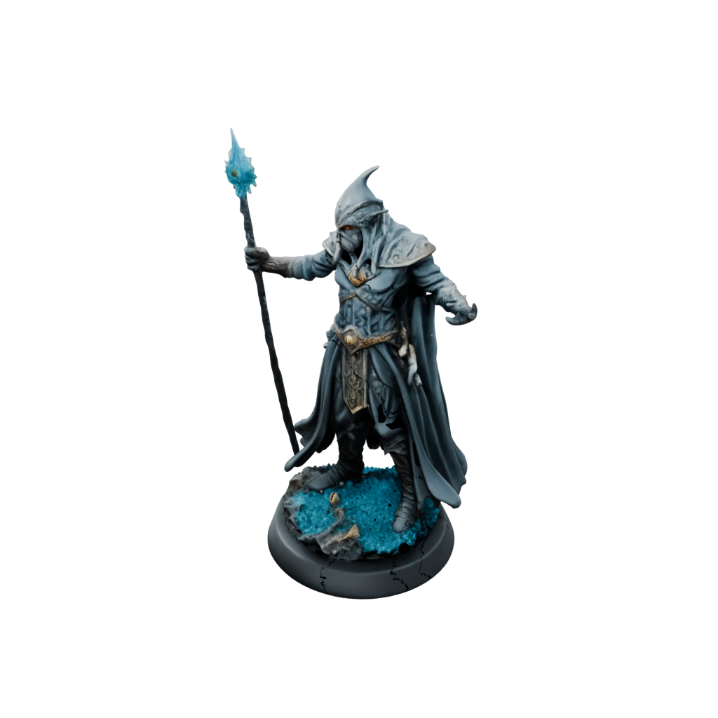 Galaxy Battle Wizard With Staff