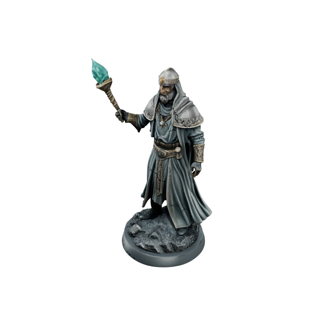 Galaxy Cleric Priest With Mace