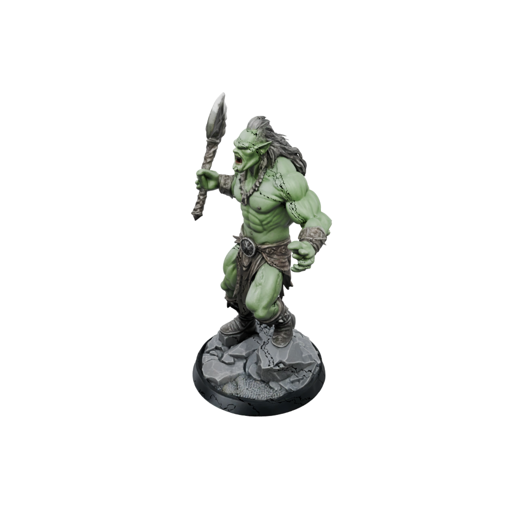 Galaxy Half-Orc Berserker