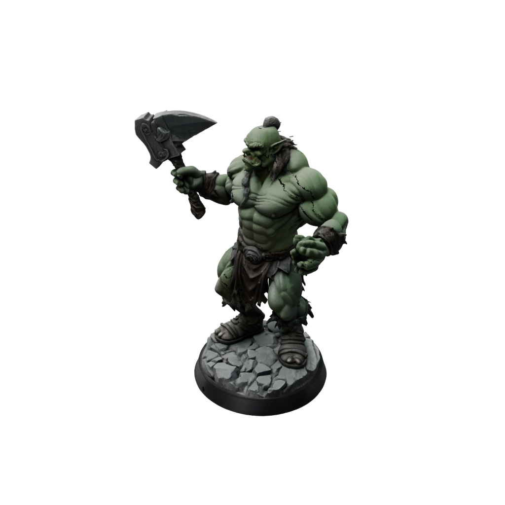 Galaxy Orc Brute With Cleaver