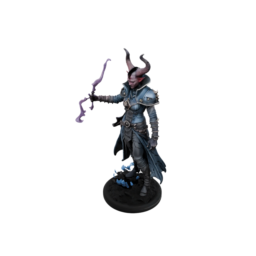 Galaxy Tiefling Warlock