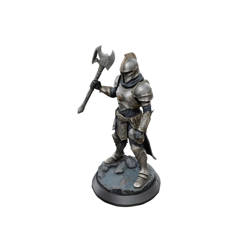 Galaxy Armored Paladin With War Maul