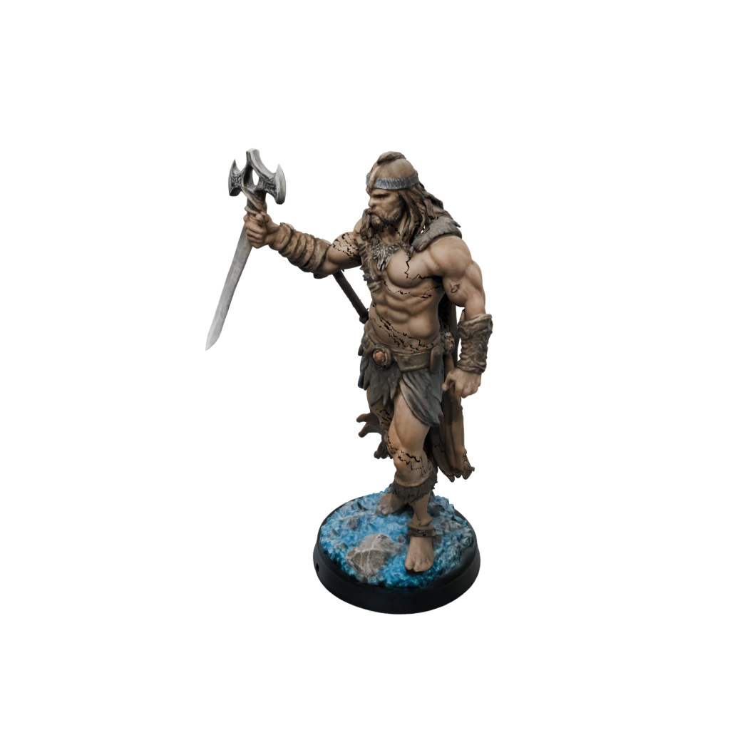 Galaxy Barbarian With Greatsword