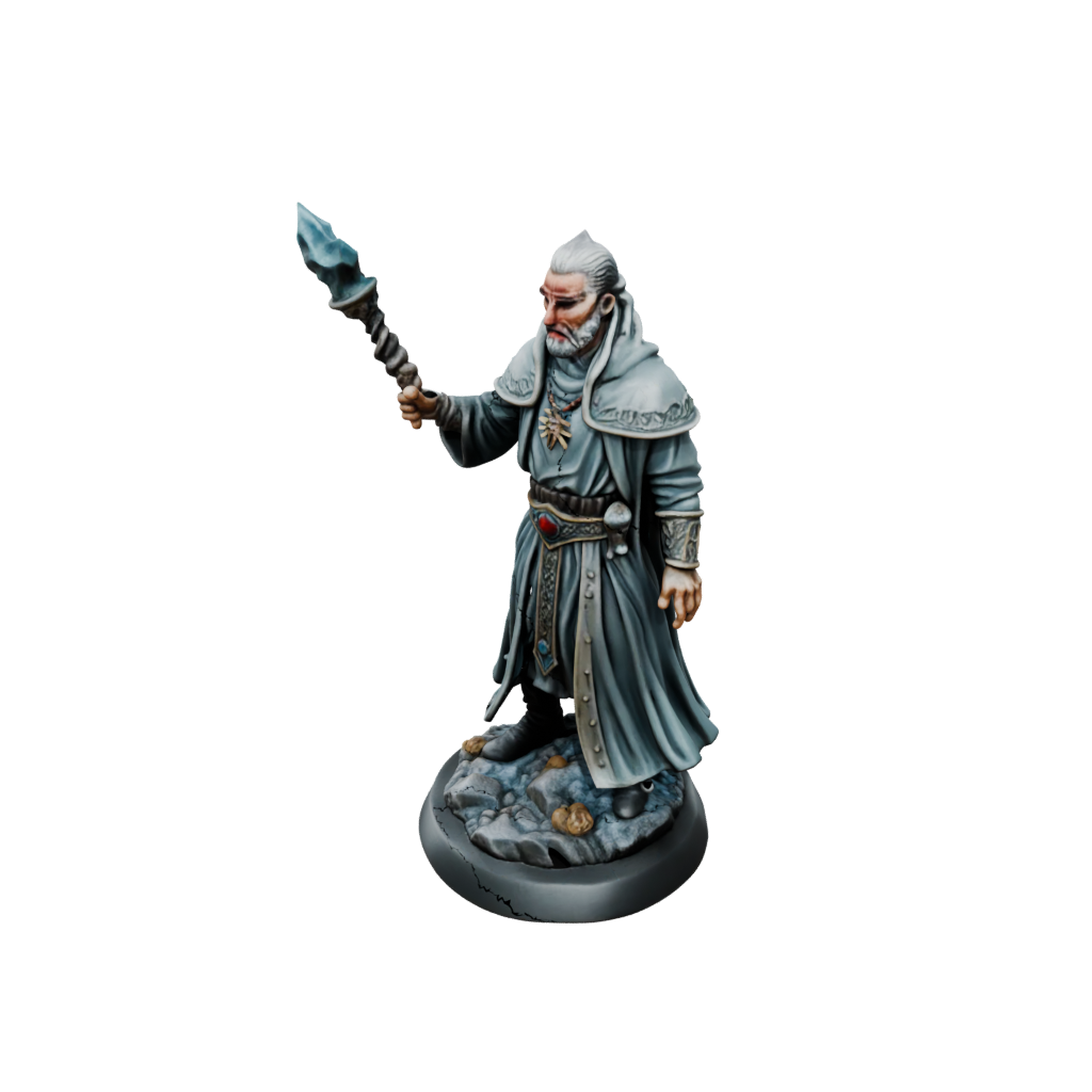Galaxy Cleric Priest With Mace