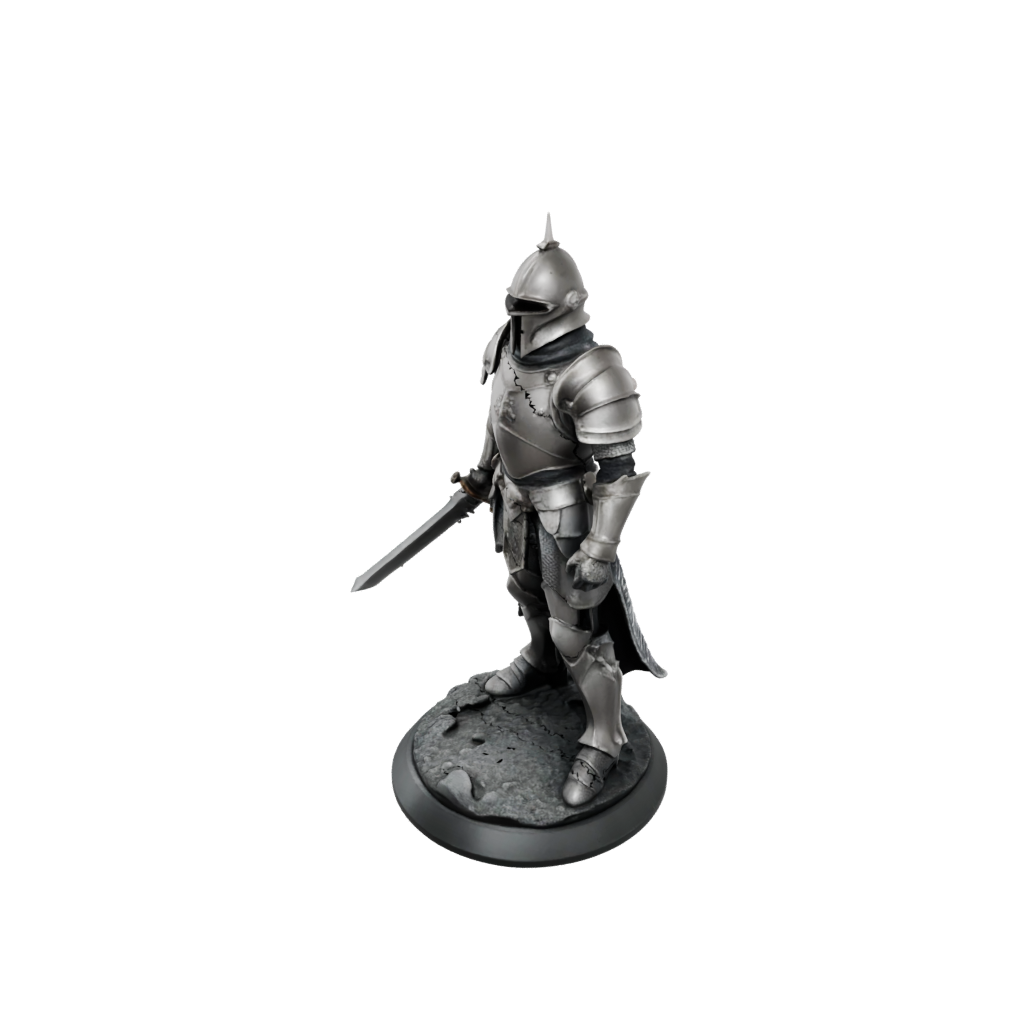 Galaxy Knight In Full Plate Armor