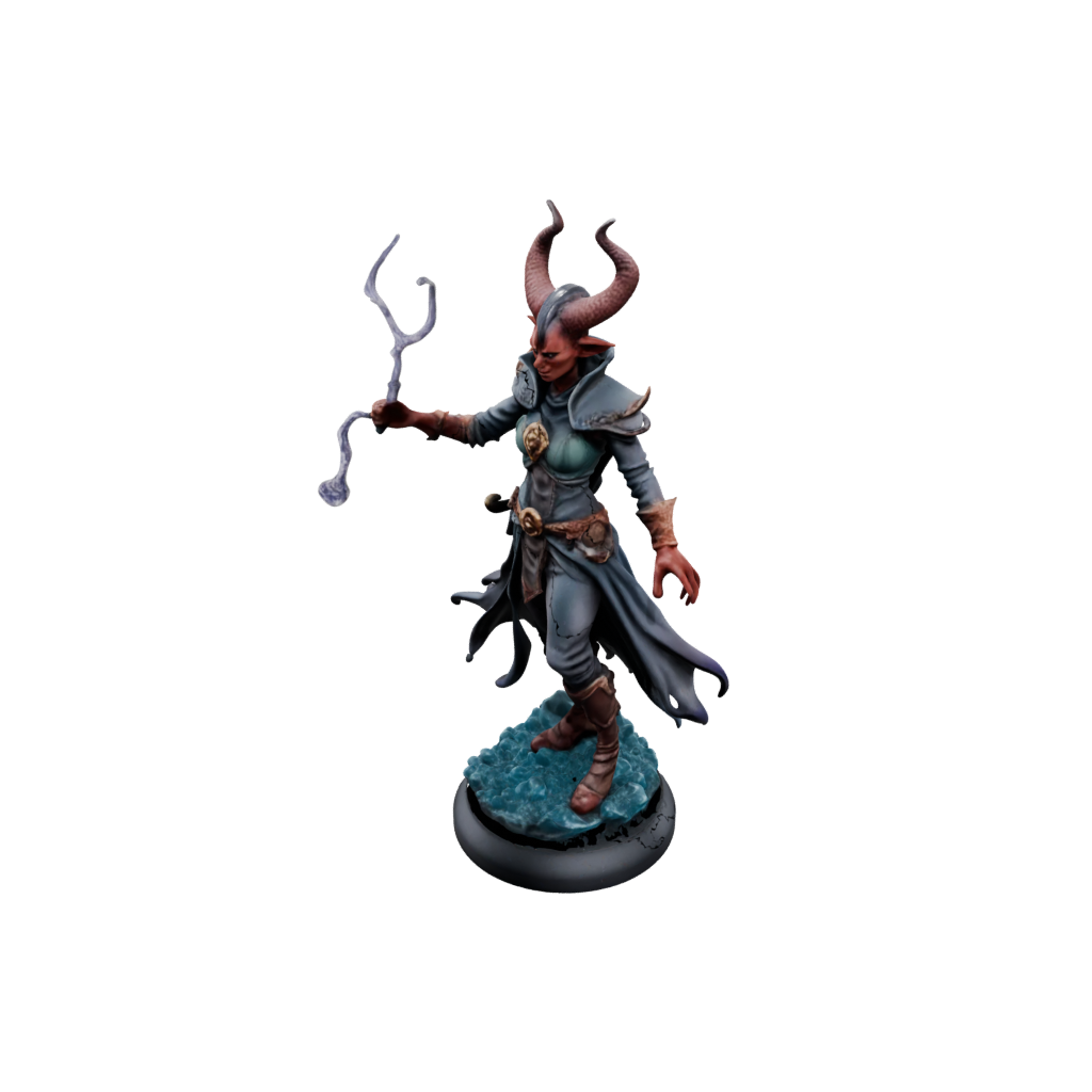 Galaxy Tiefling Warlock