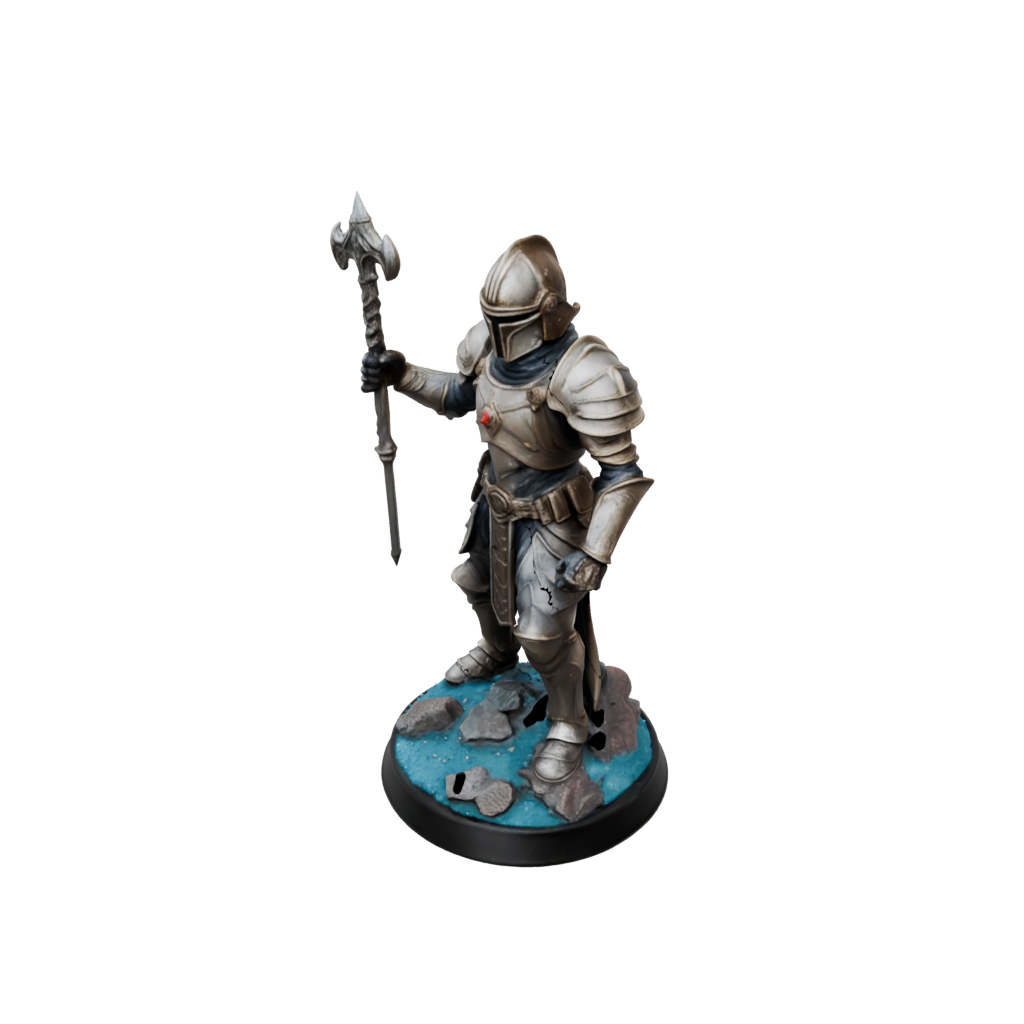 Galaxy Armored Paladin With War Maul