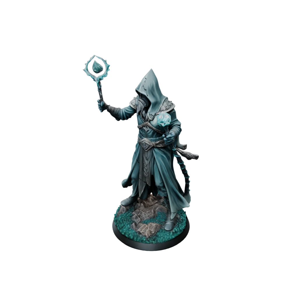 Galaxy Battle Wizard With Staff
