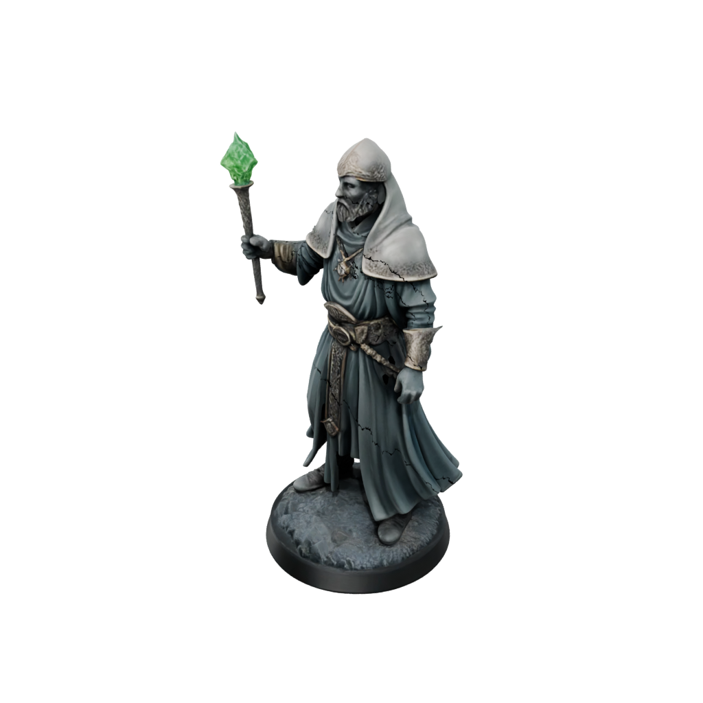 Galaxy Cleric Priest With Mace
