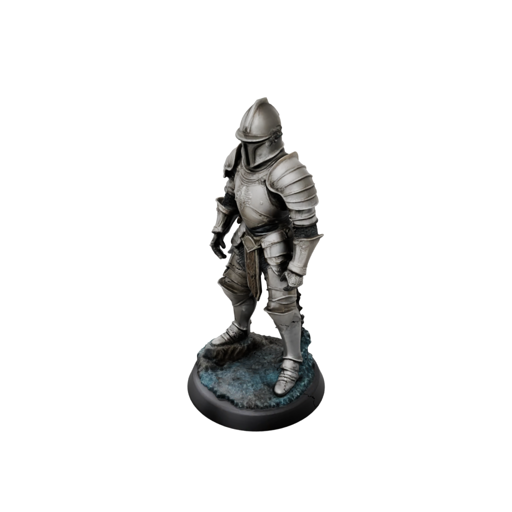 Galaxy Knight In Full Plate Armor