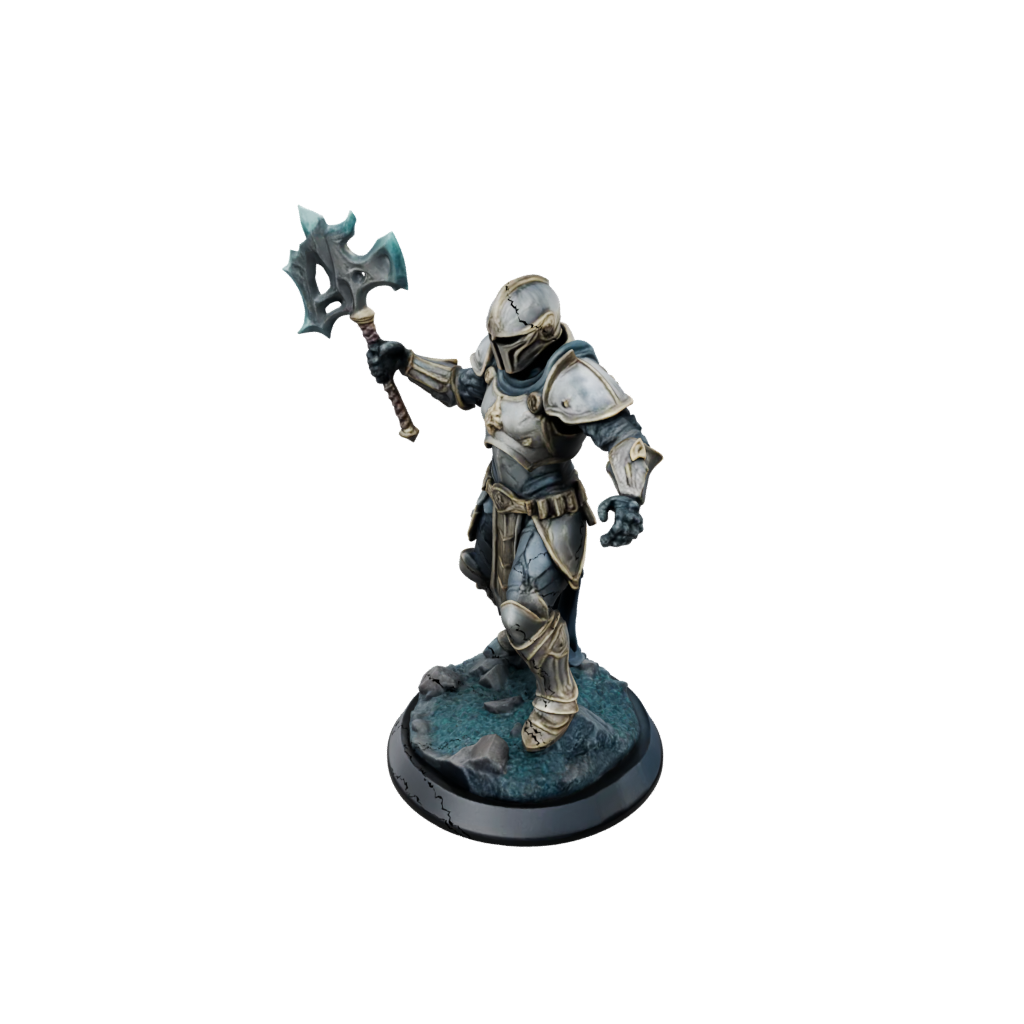 Galaxy Armored Paladin With War Maul