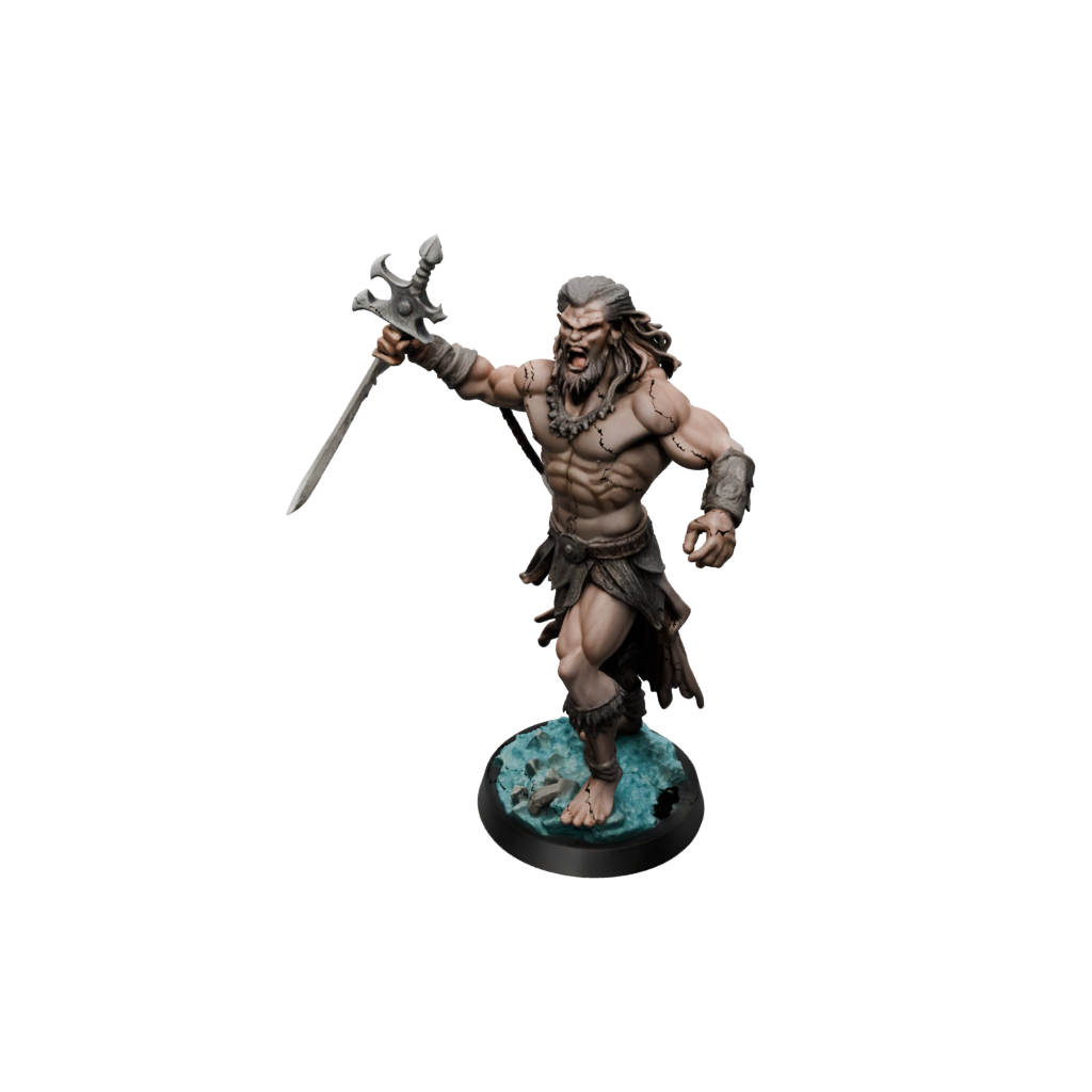Galaxy Barbarian With Greatsword