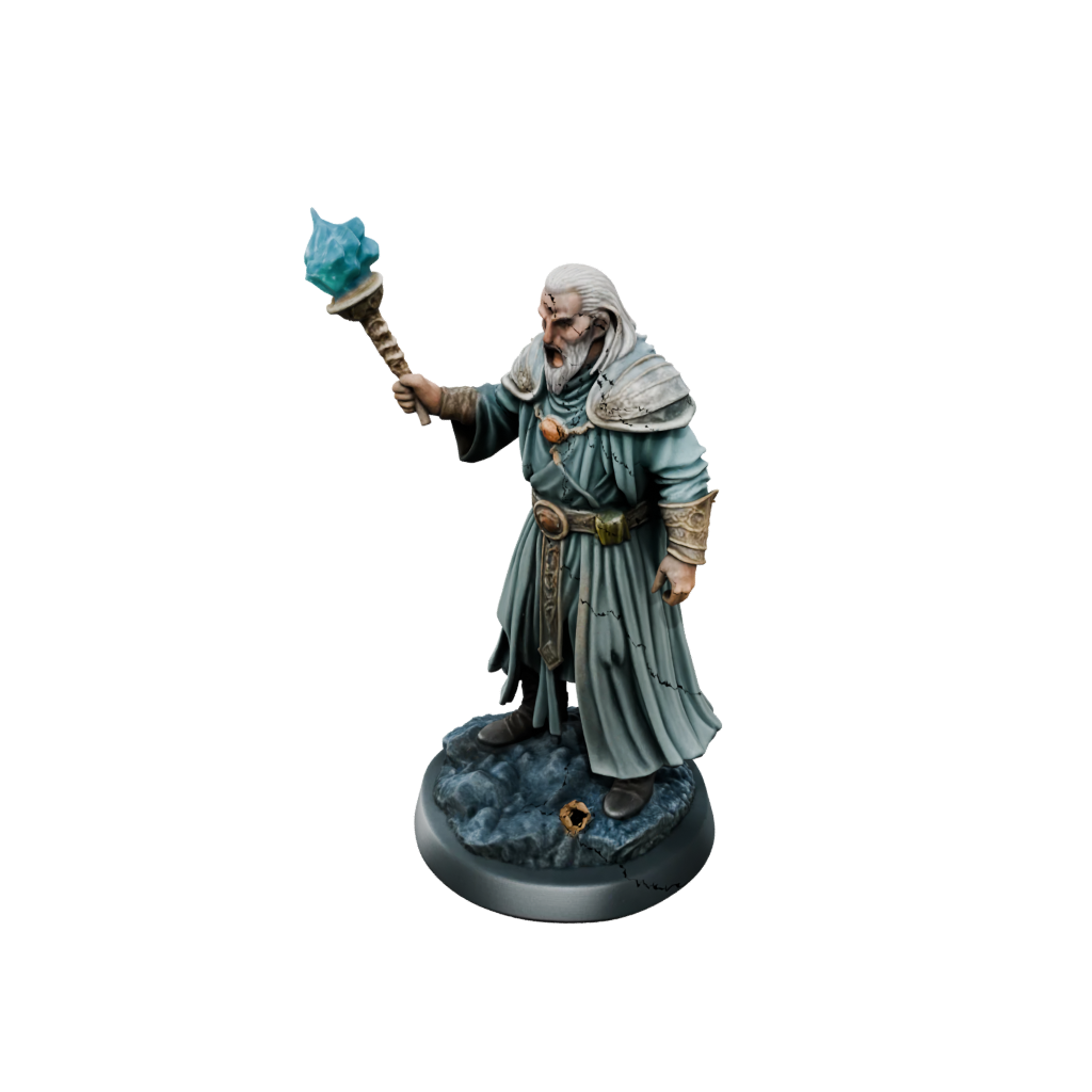 Galaxy Cleric Priest With Mace