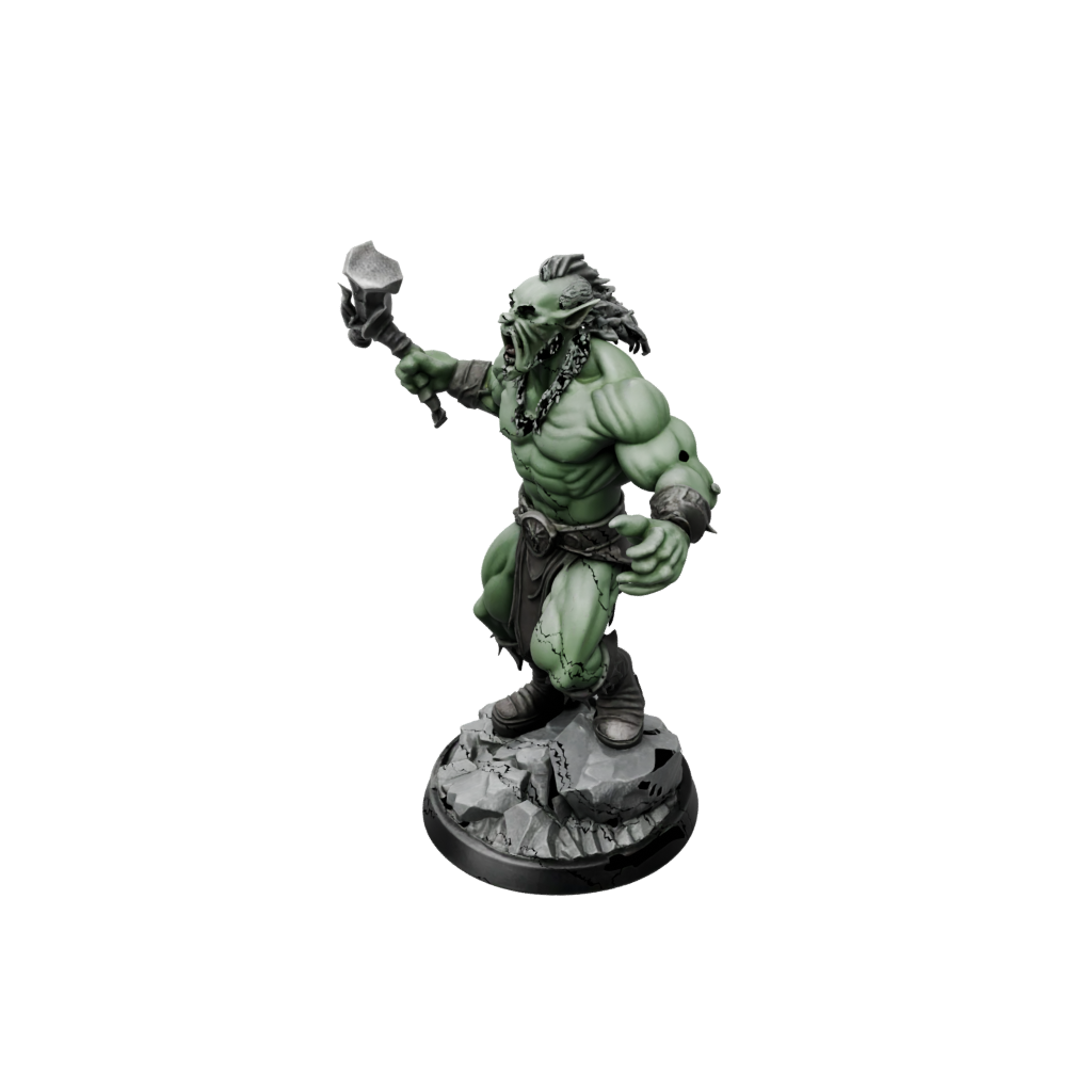 Galaxy Half-Orc Berserker