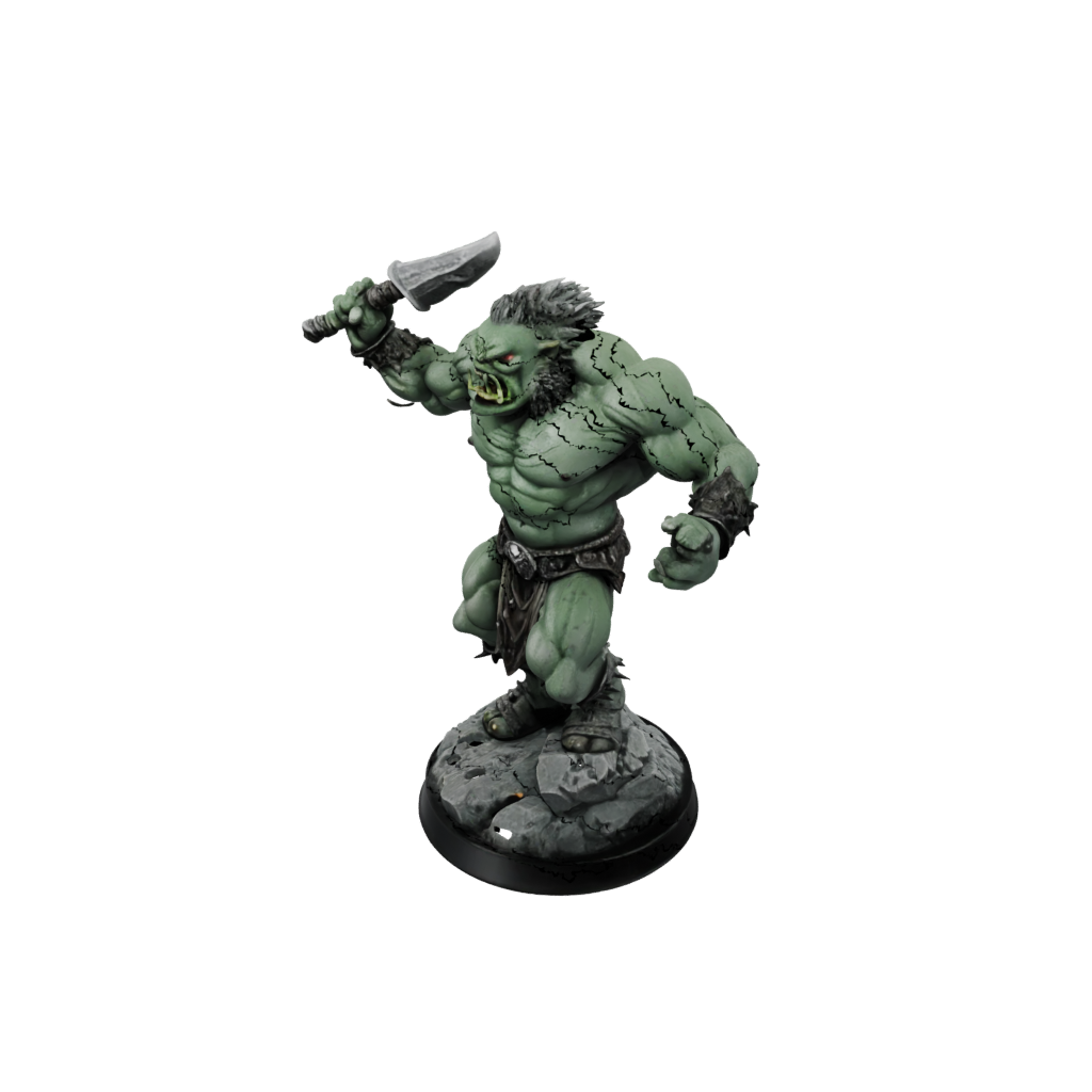 Galaxy Orc Brute With Cleaver