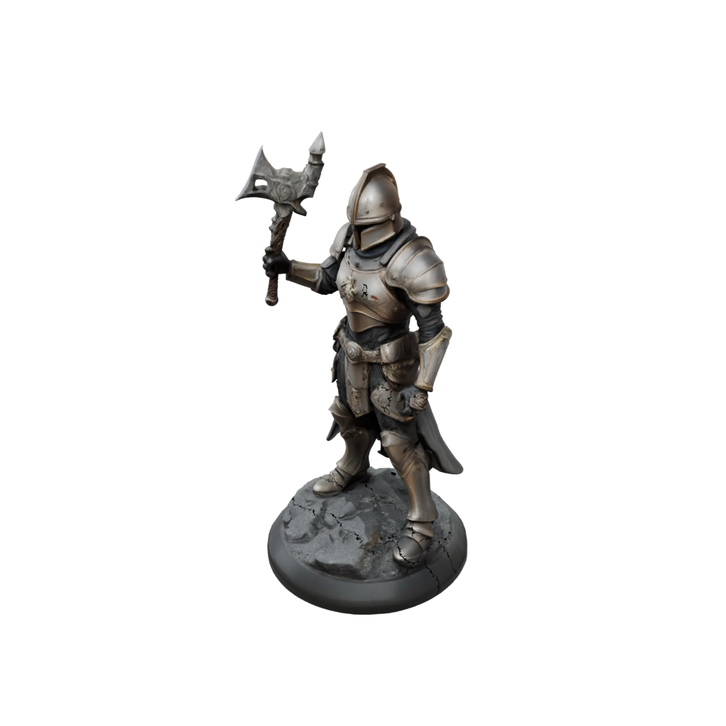 Galaxy Armored Paladin With War Maul