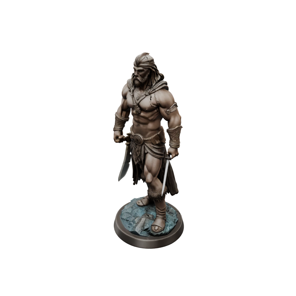 Galaxy Barbarian With Greatsword