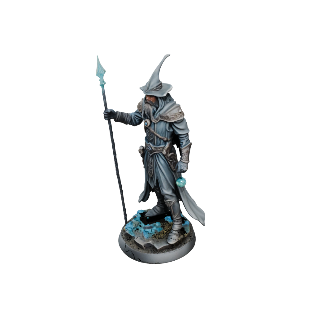 Galaxy Battle Wizard With Staff