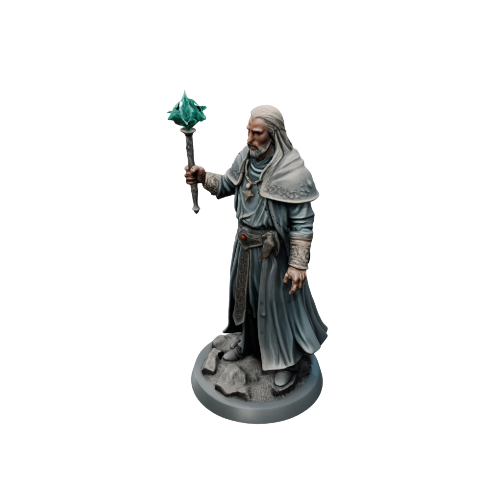 Galaxy Cleric Priest With Mace