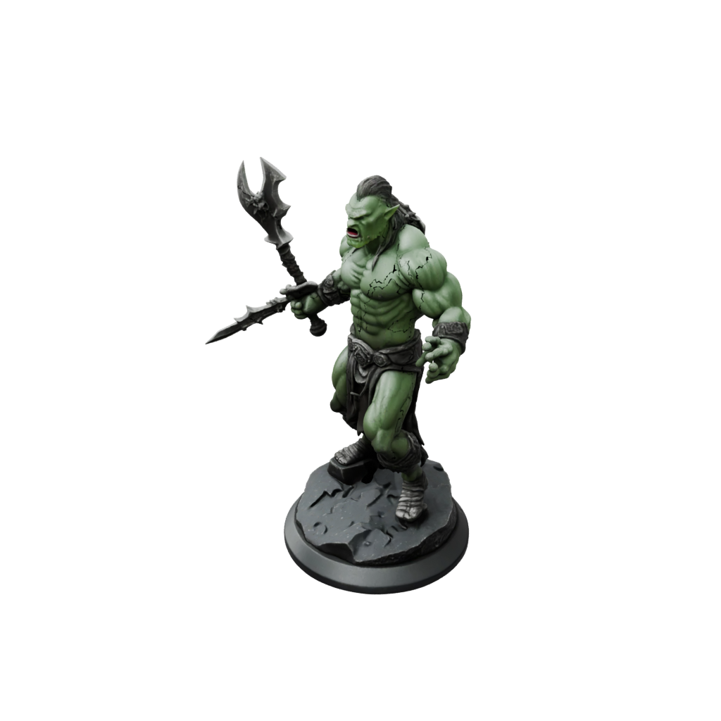 Galaxy Half-Orc Berserker