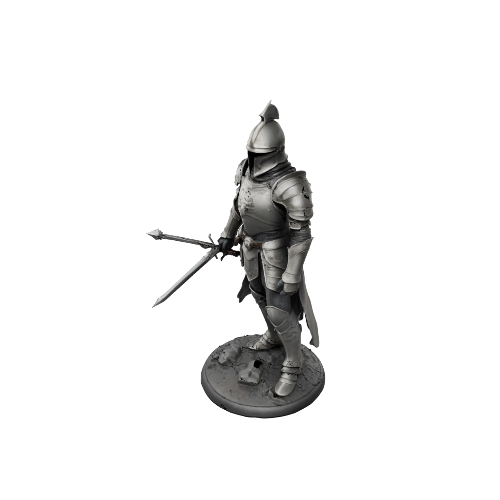 Galaxy Knight In Full Plate Armor
