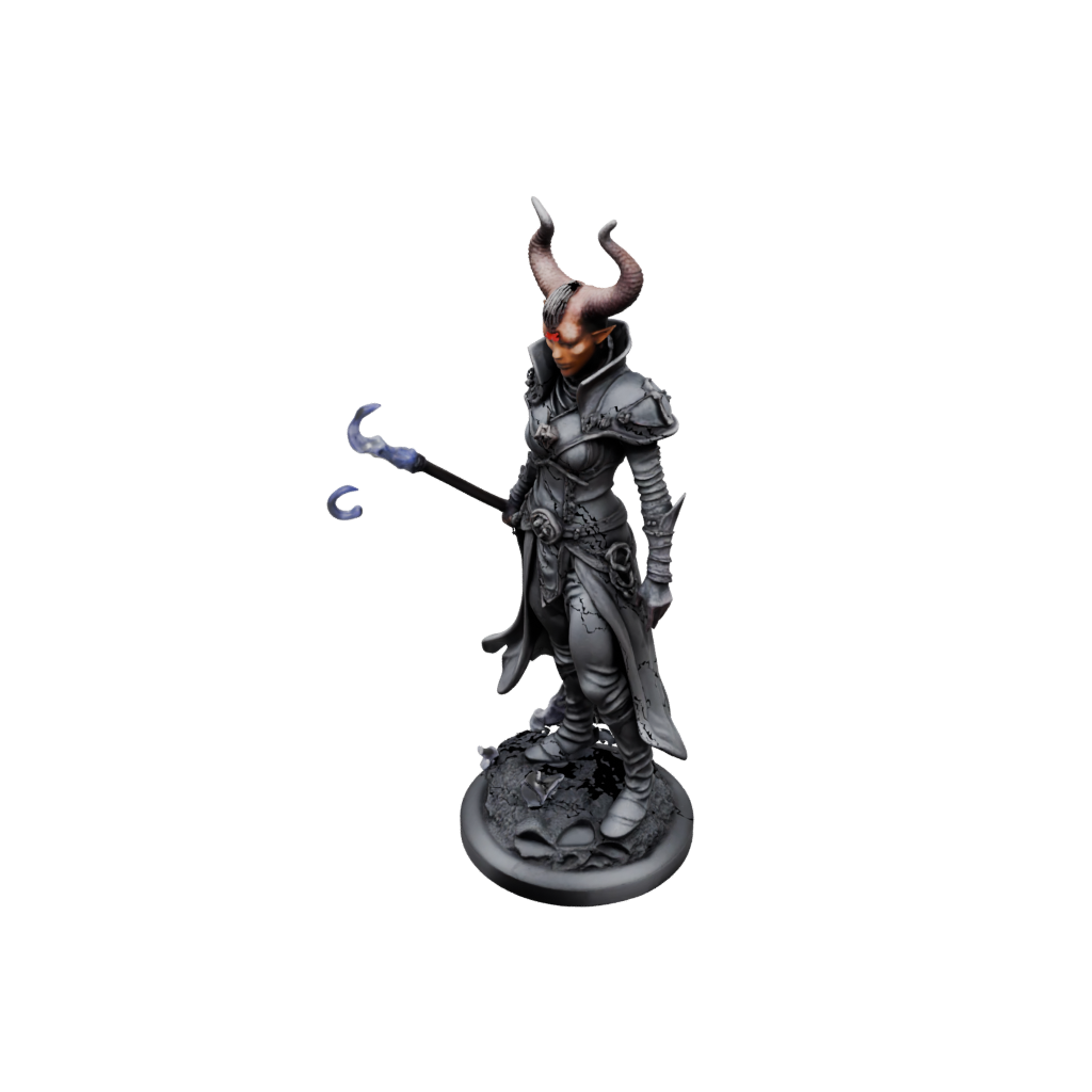 Galaxy Tiefling Warlock
