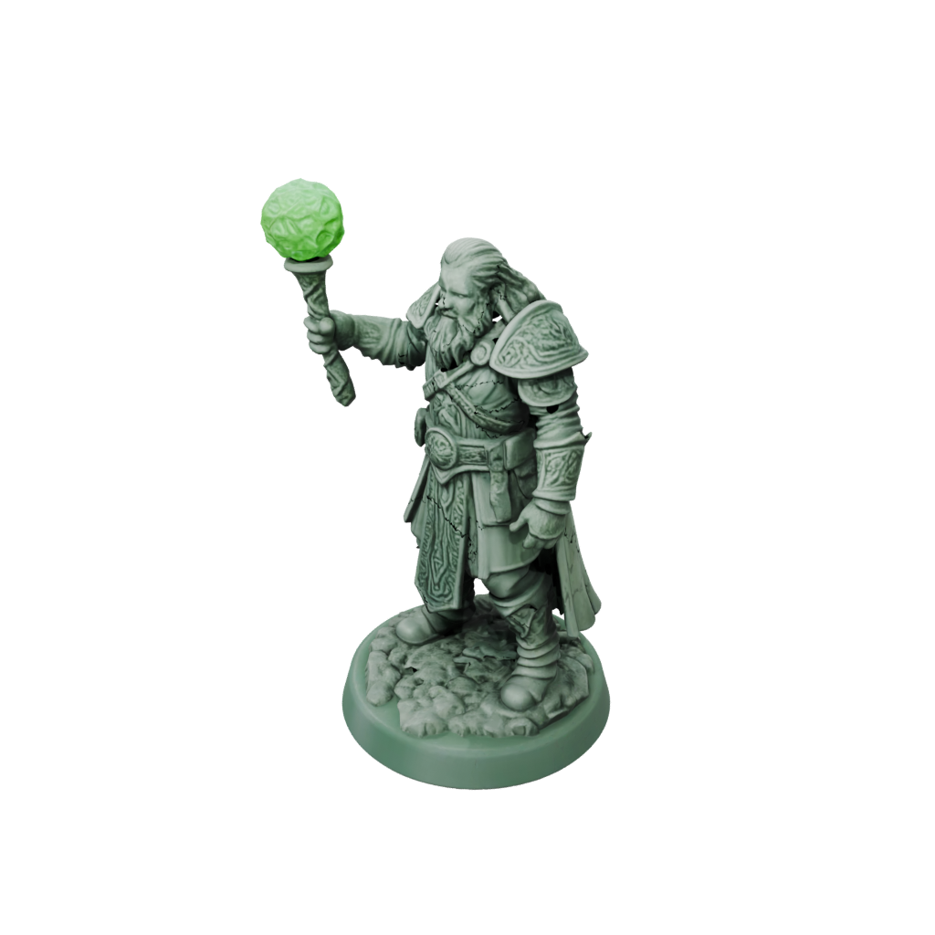 Glow Dwarven Cleric
