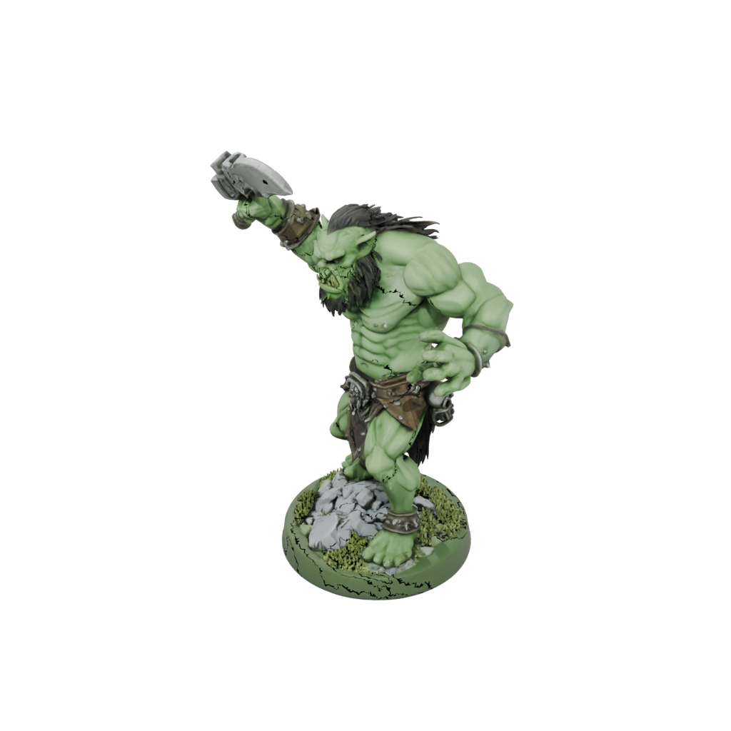 Glow Orc Brute With Cleaver