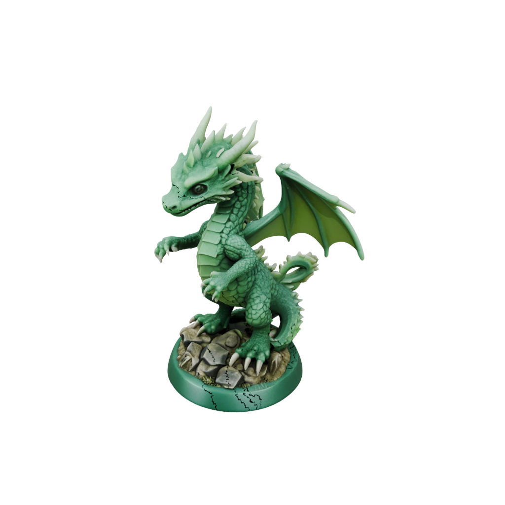 Glow Young Dragon Wyrmling