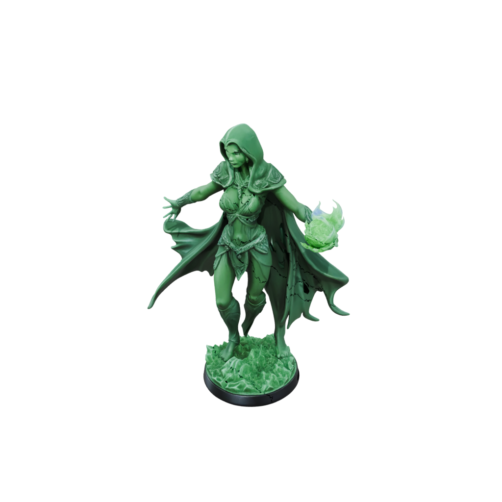 Glow Dark Sorceress