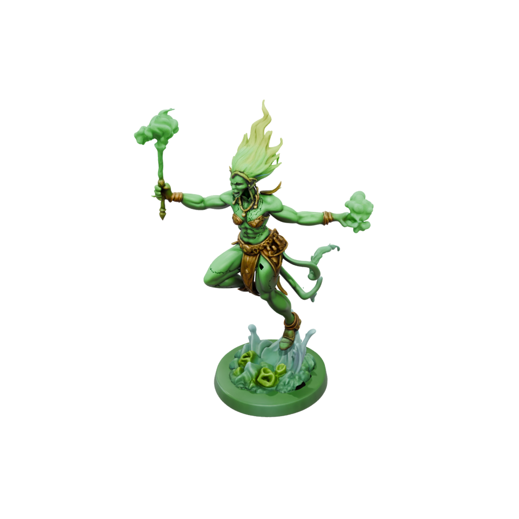 Glow Fire Genie Efreet