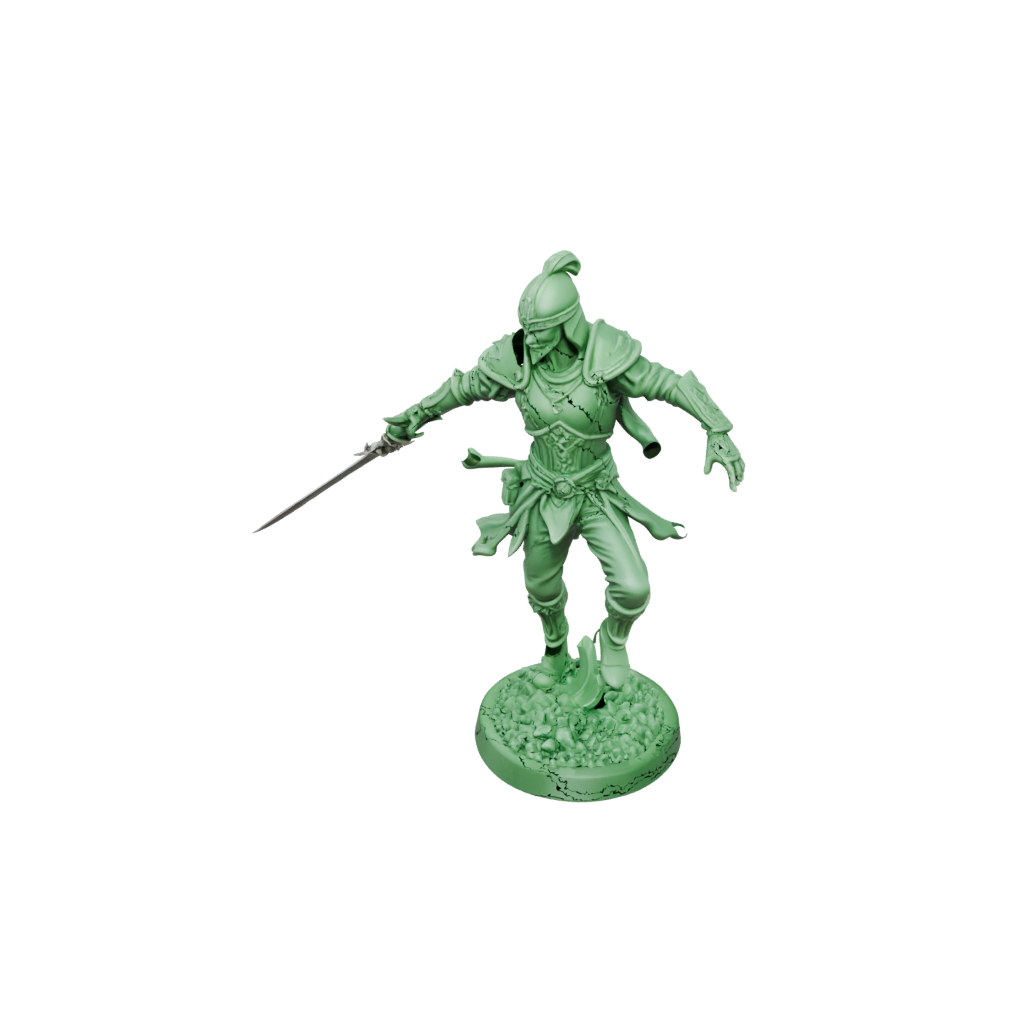 Glow Human Swordmaster