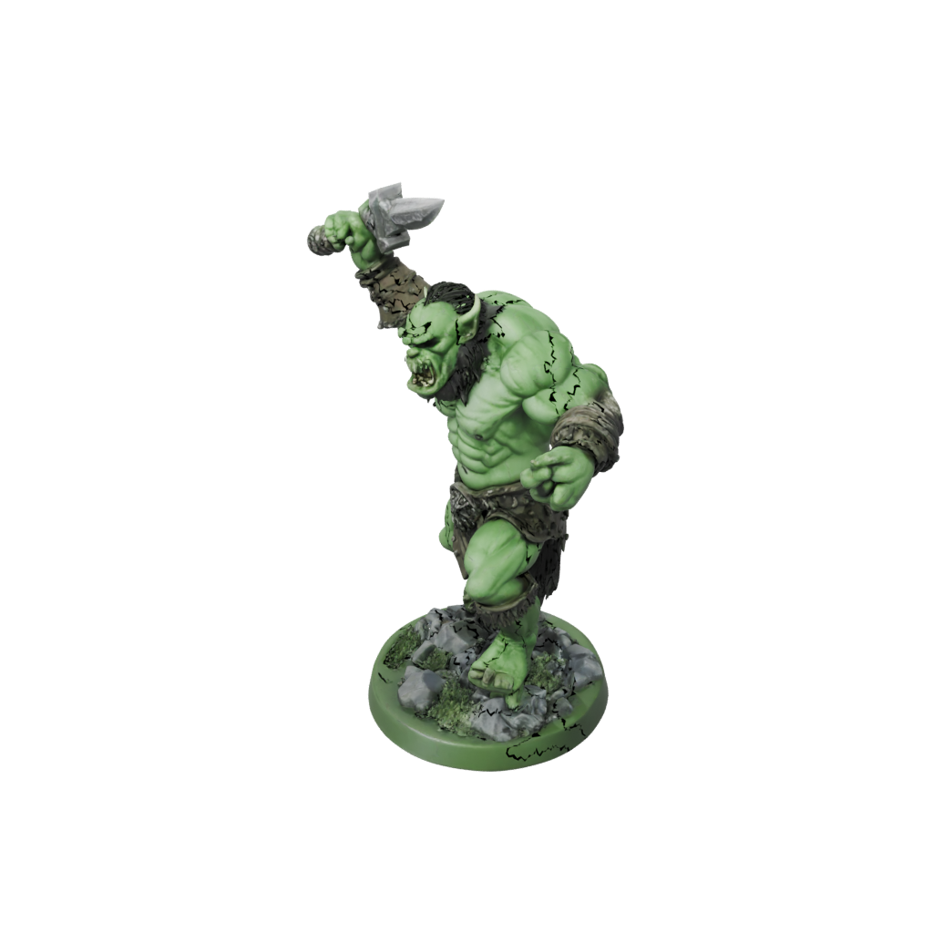 Glow Orc Brute With Cleaver