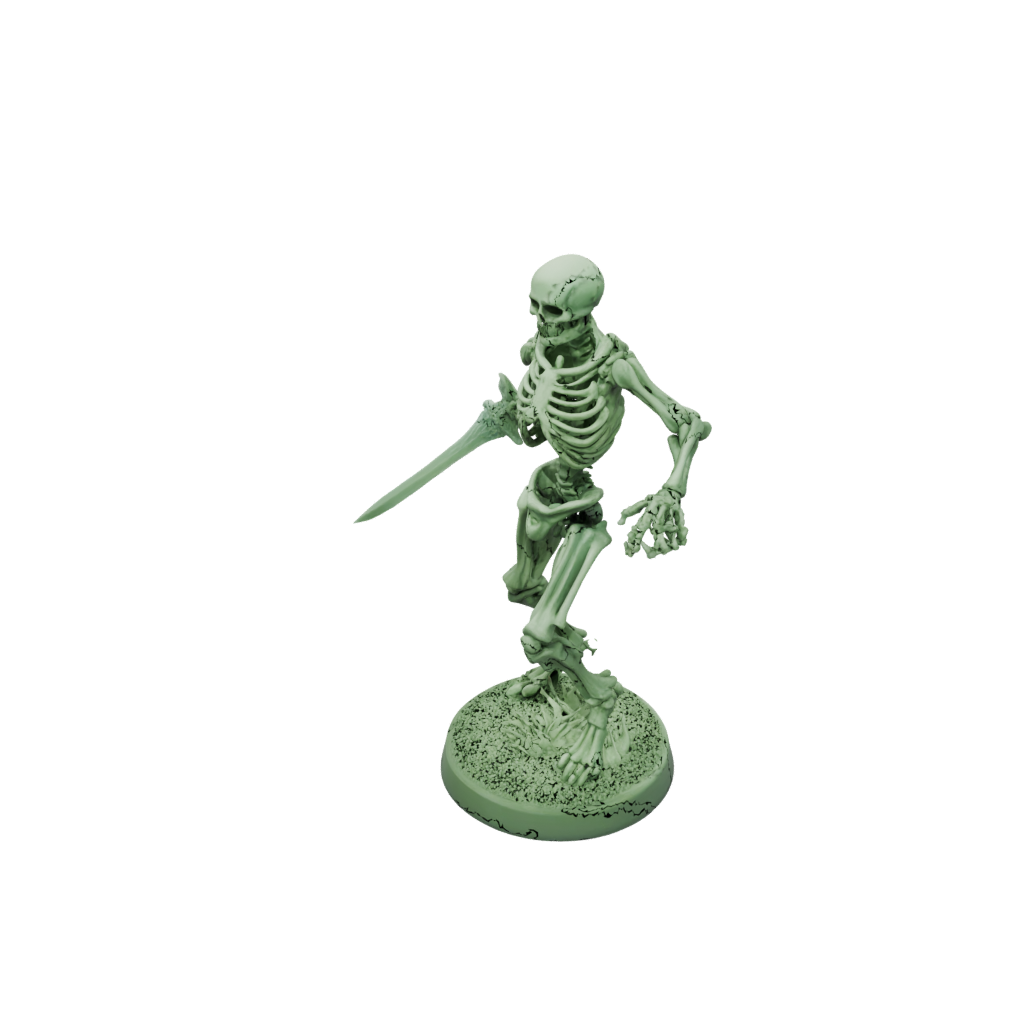 Glow Skeleton Warrior