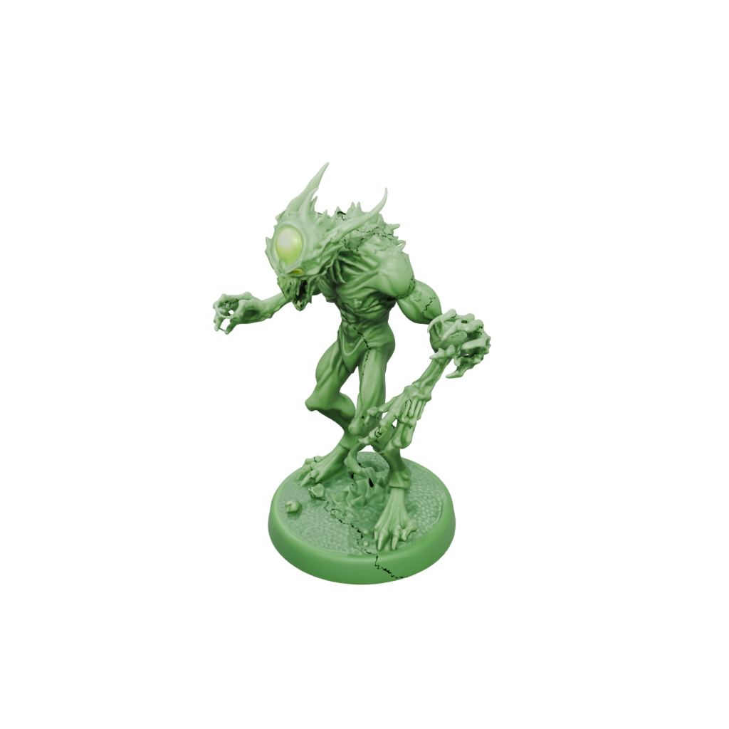 Glow Beholder-Style Floating Eye Tyrant