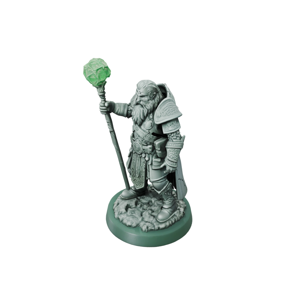 Glow Dwarven Cleric