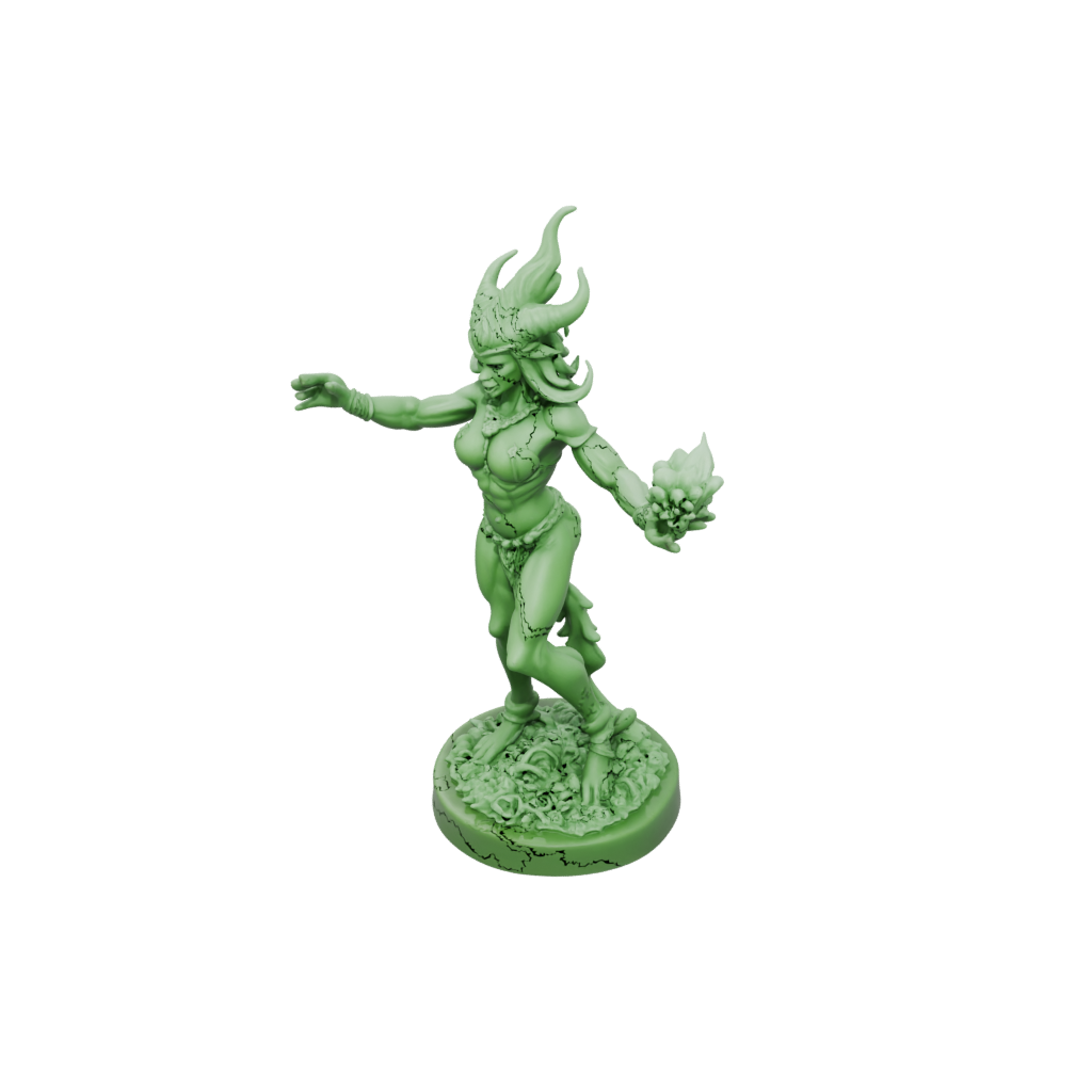 Glow Fire Genie Efreet