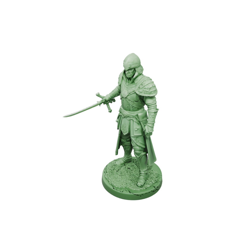 Glow Human Swordmaster