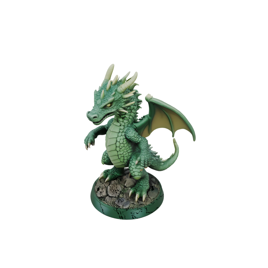 Glow Young Dragon Wyrmling