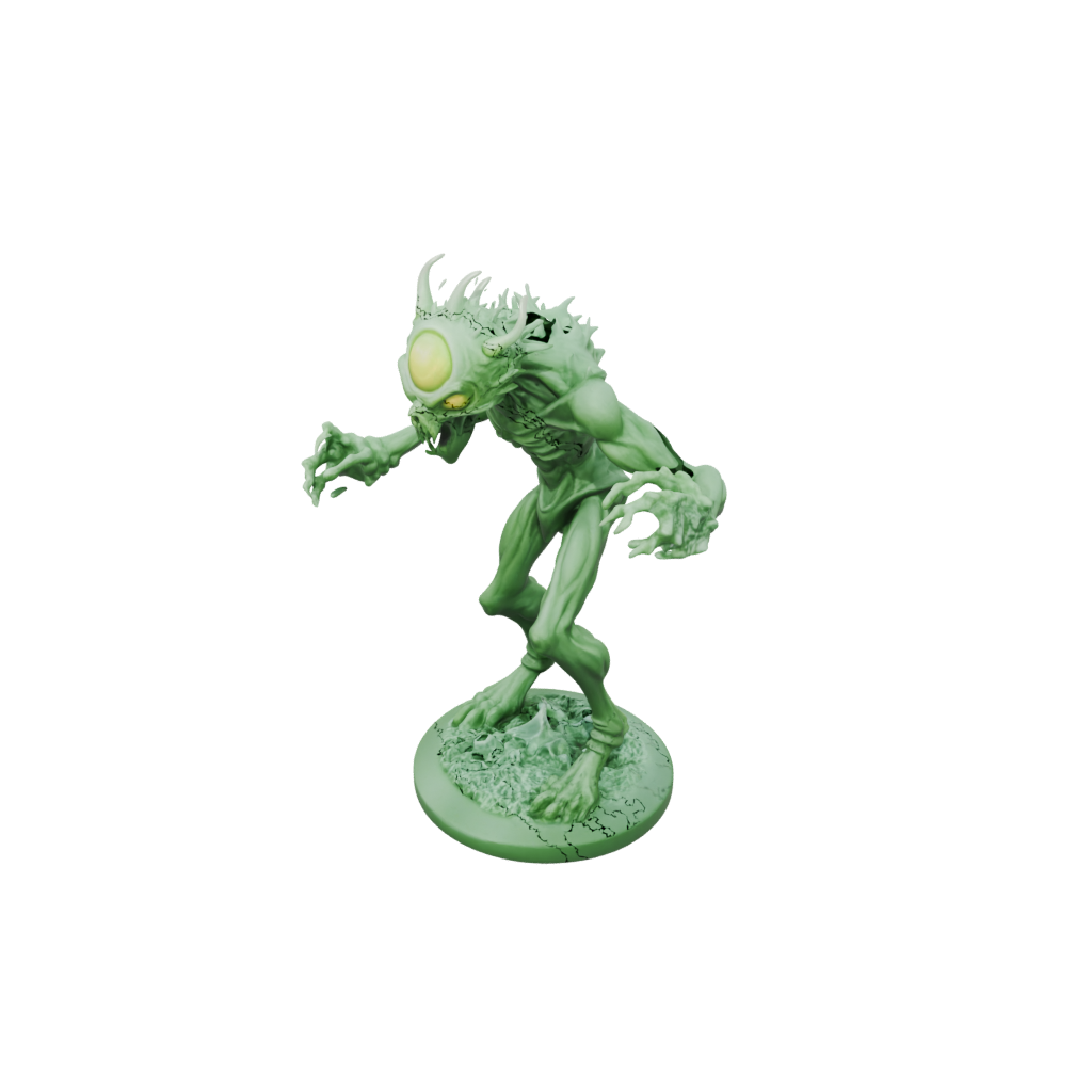 Glow Beholder-Style Floating Eye Tyrant