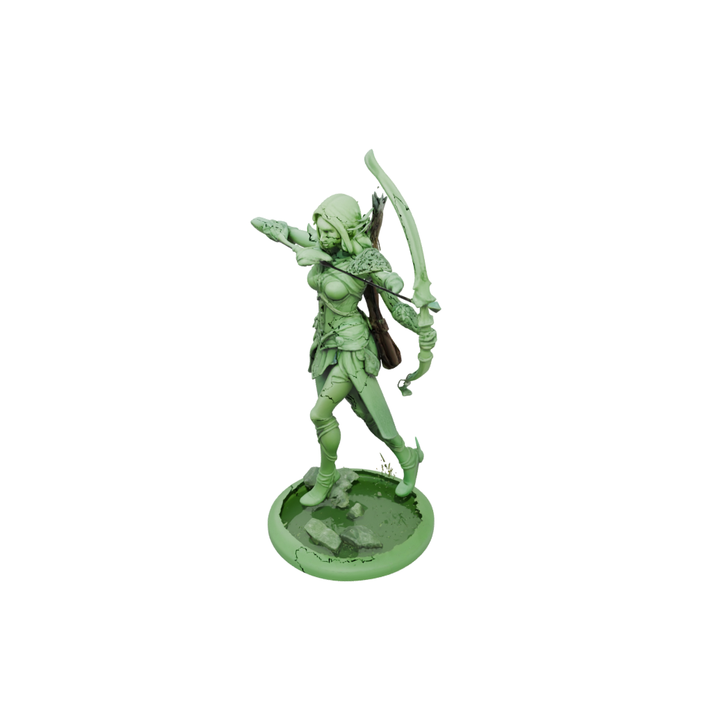 Glow Elven Ranger Archer