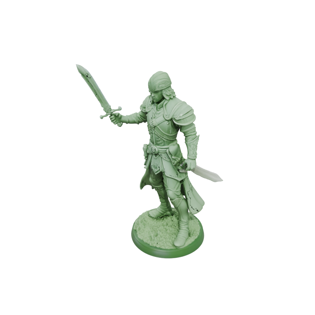 Glow Human Swordmaster