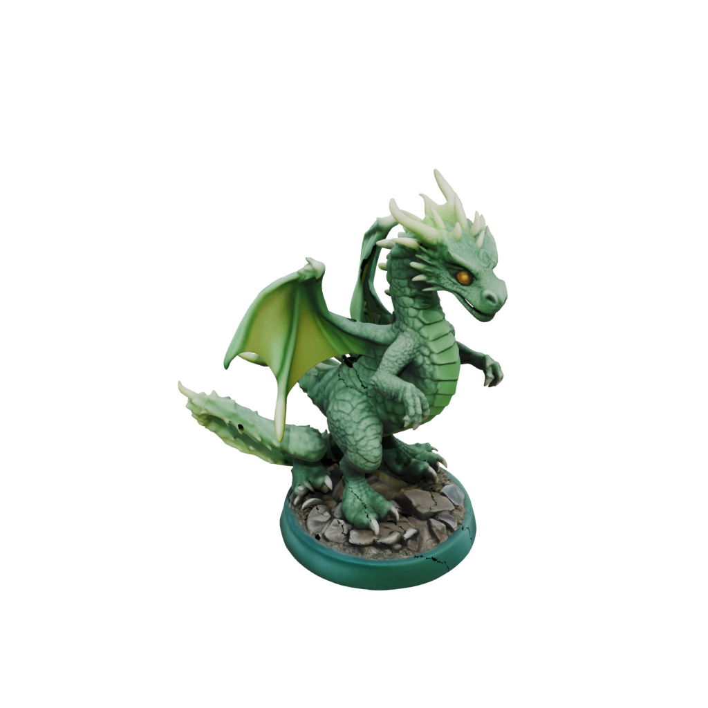Glow Young Dragon Wyrmling