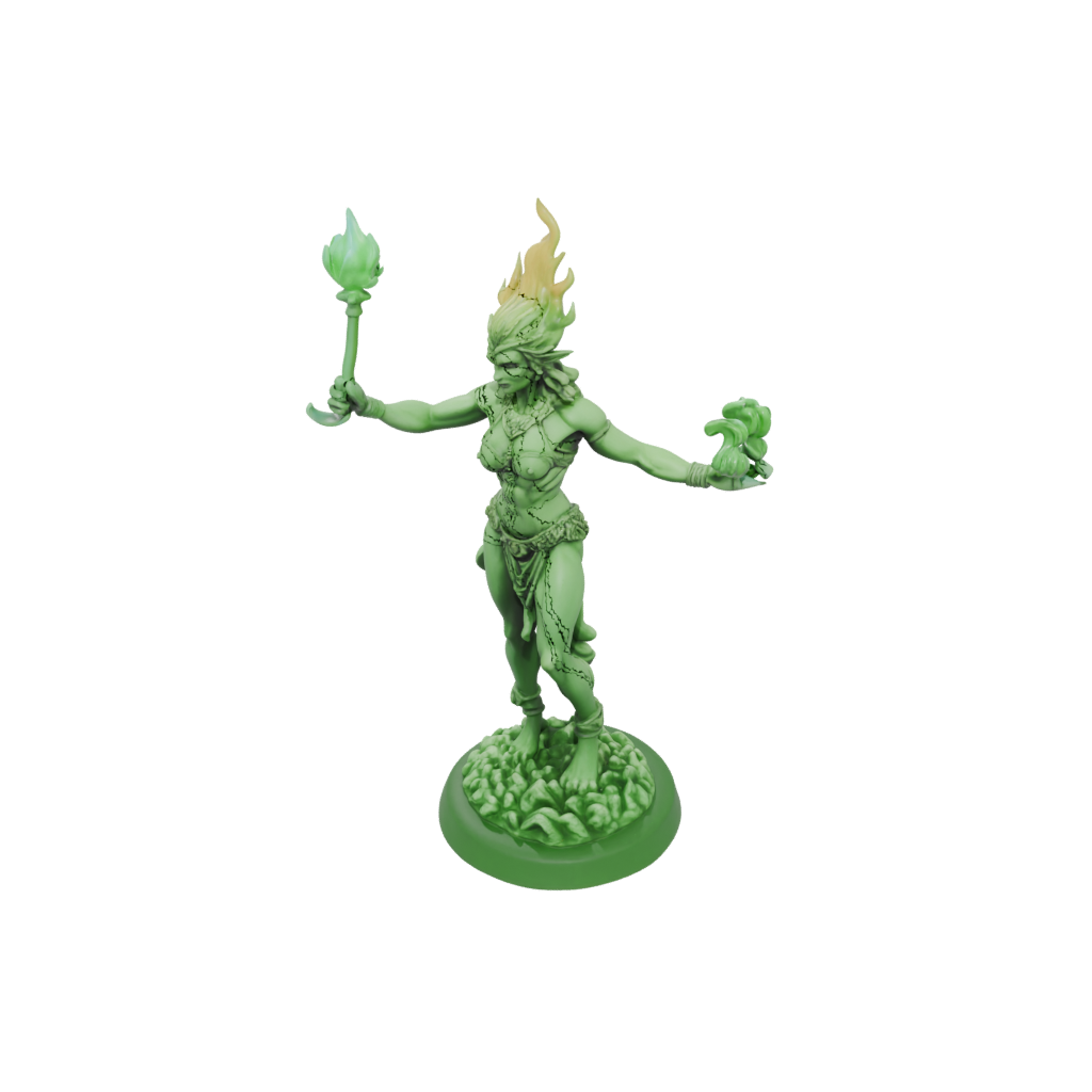 Glow Fire Genie Efreet