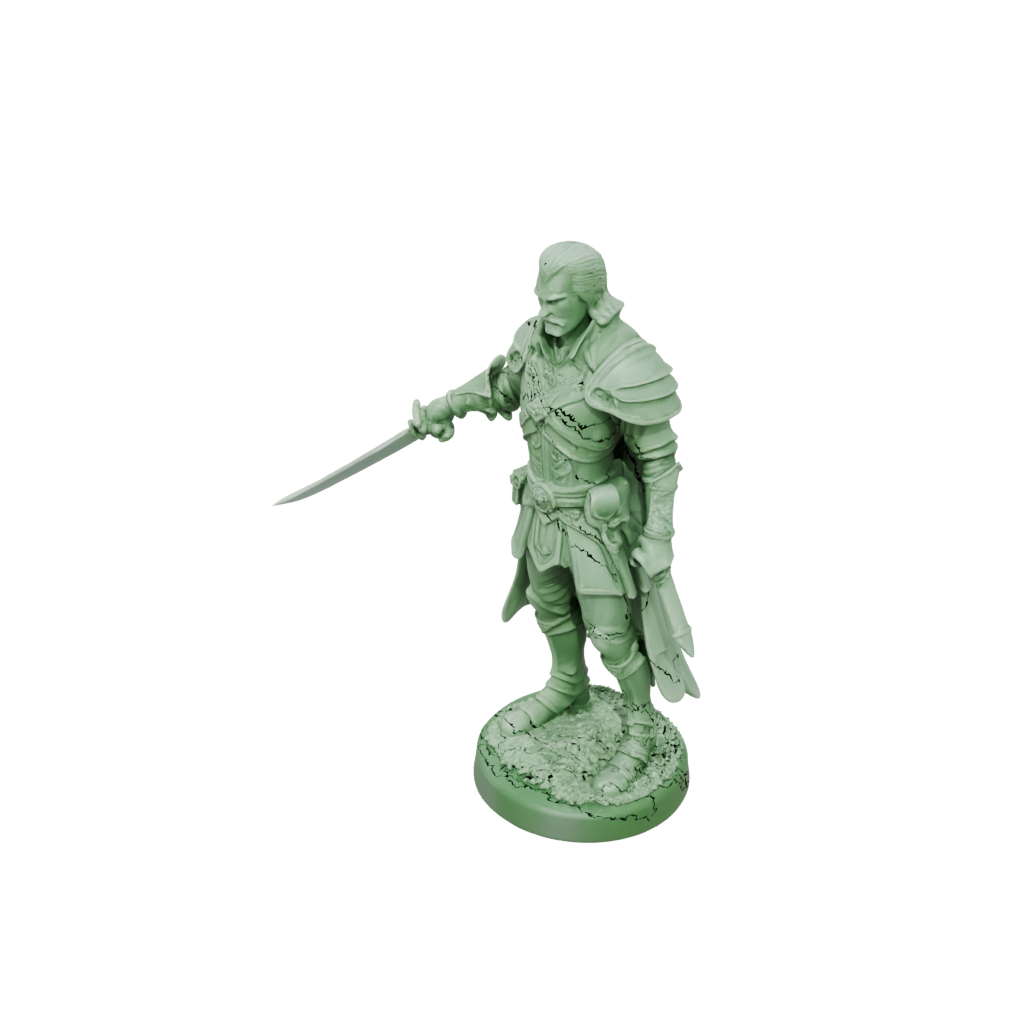 Glow Human Swordmaster