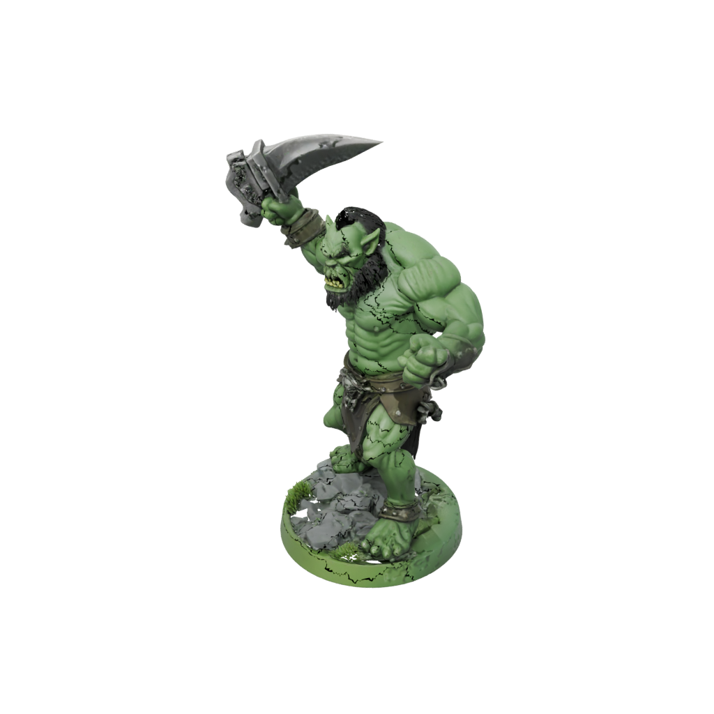 Glow Orc Brute With Cleaver